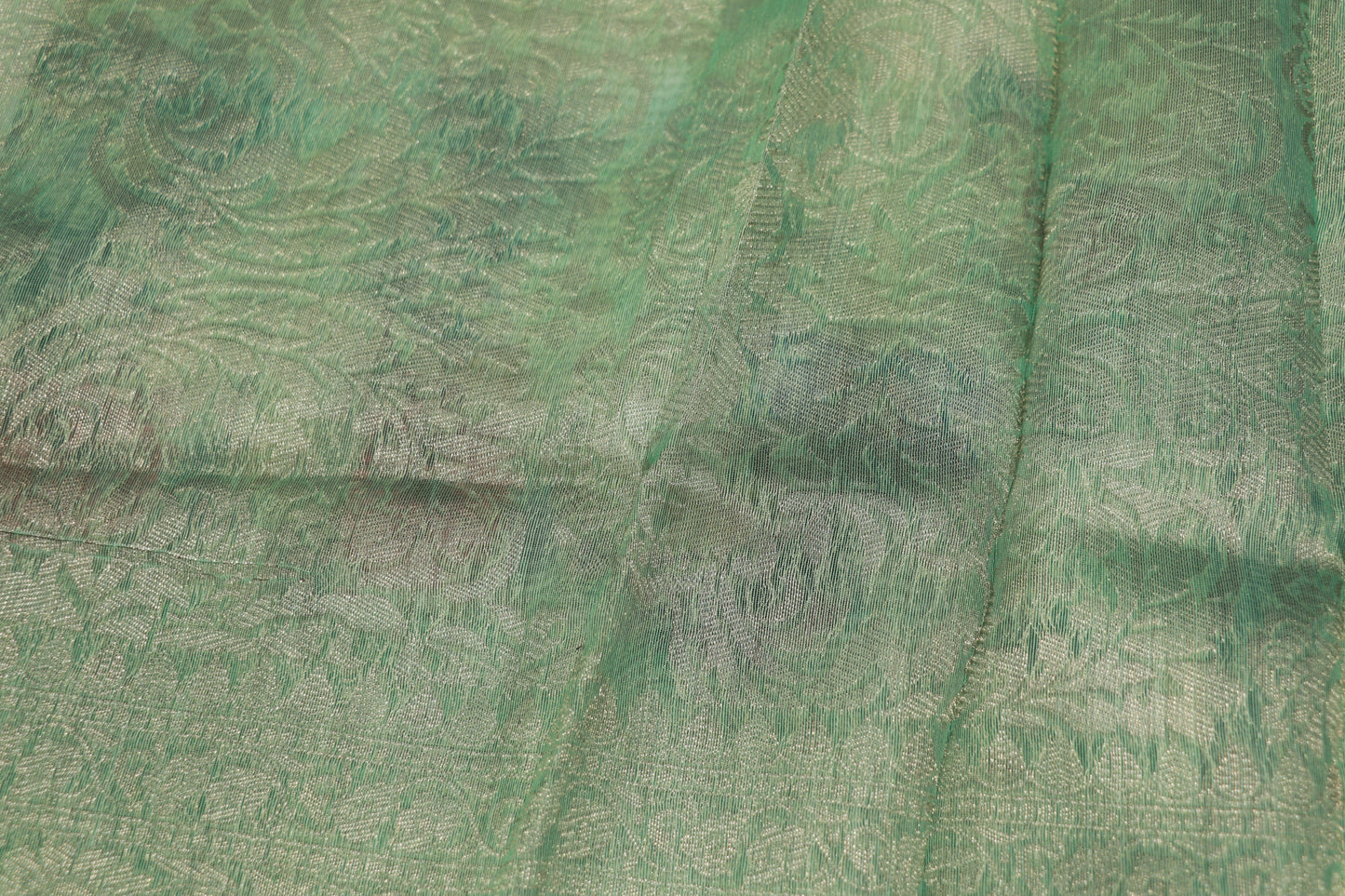 Fancy Saree Pista Green Colour