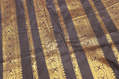 Kalyani Cotton  Saree  Red With  Black