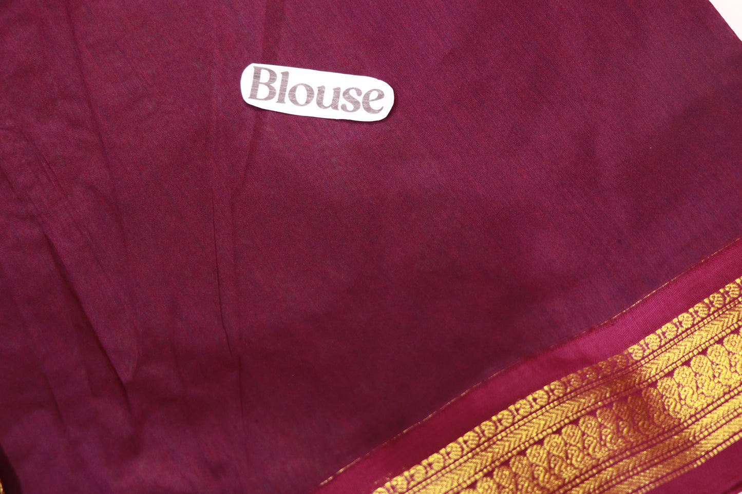 Kalyani Cotton Saree Green With Violet