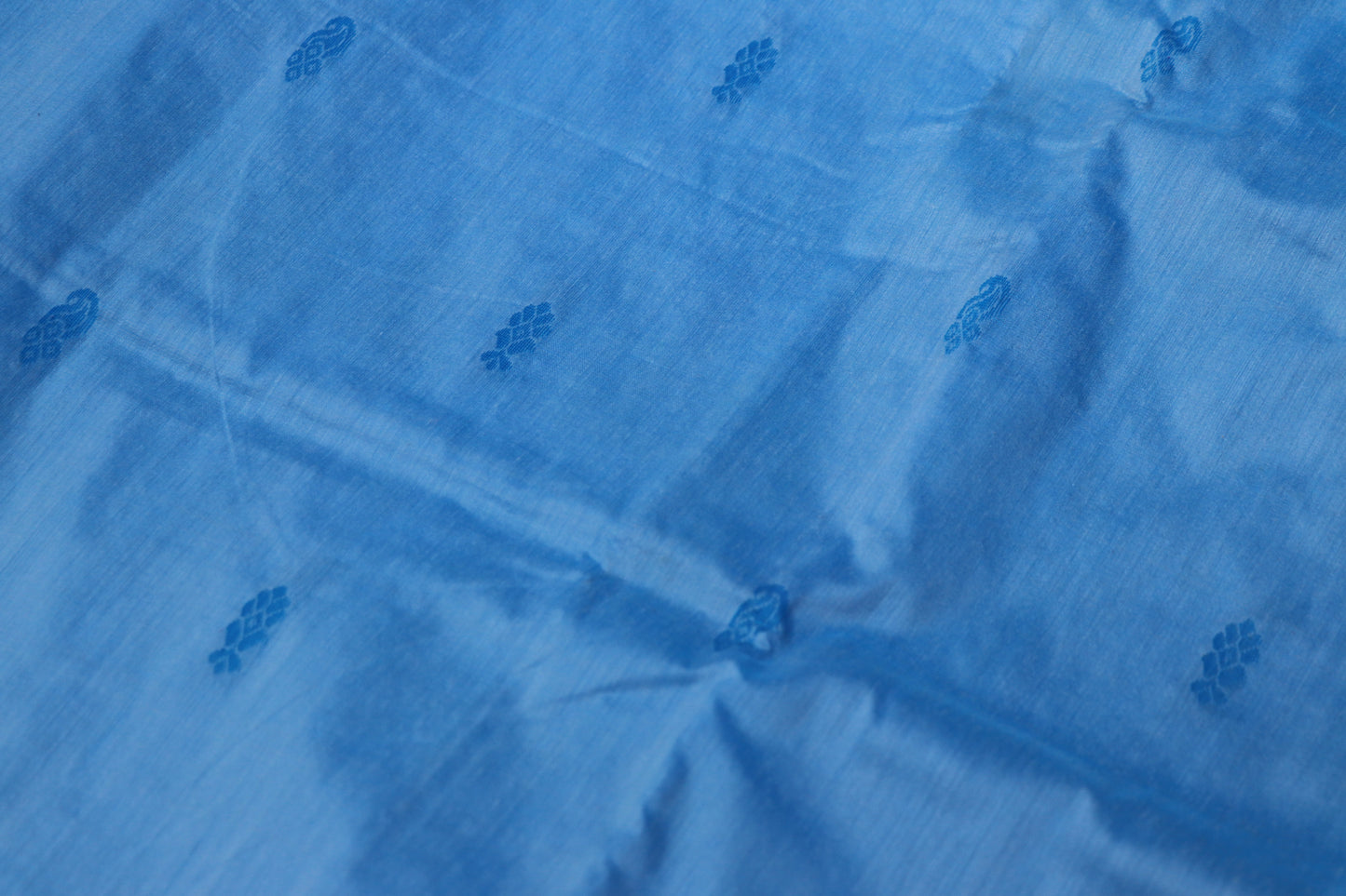 Kalyani  Cotton Saree  Sky  Blue