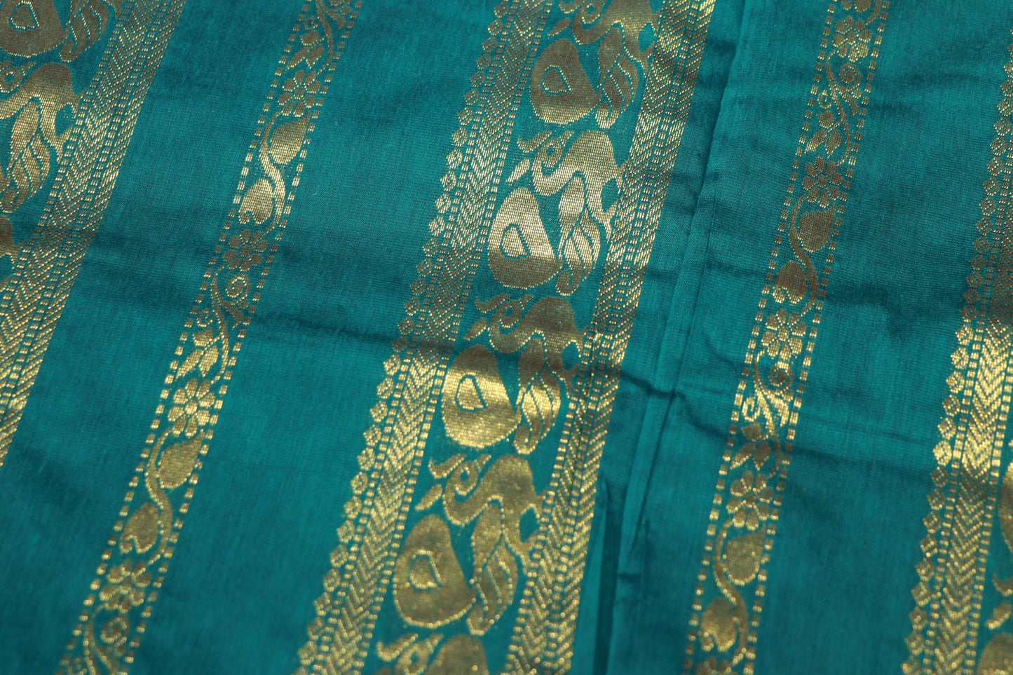 Kalyani Cotton Saree Green