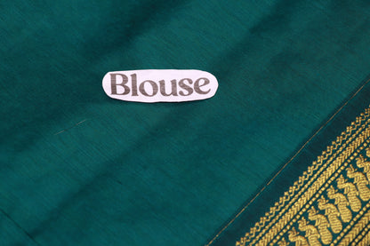 Kalyani Cotton Saree Green