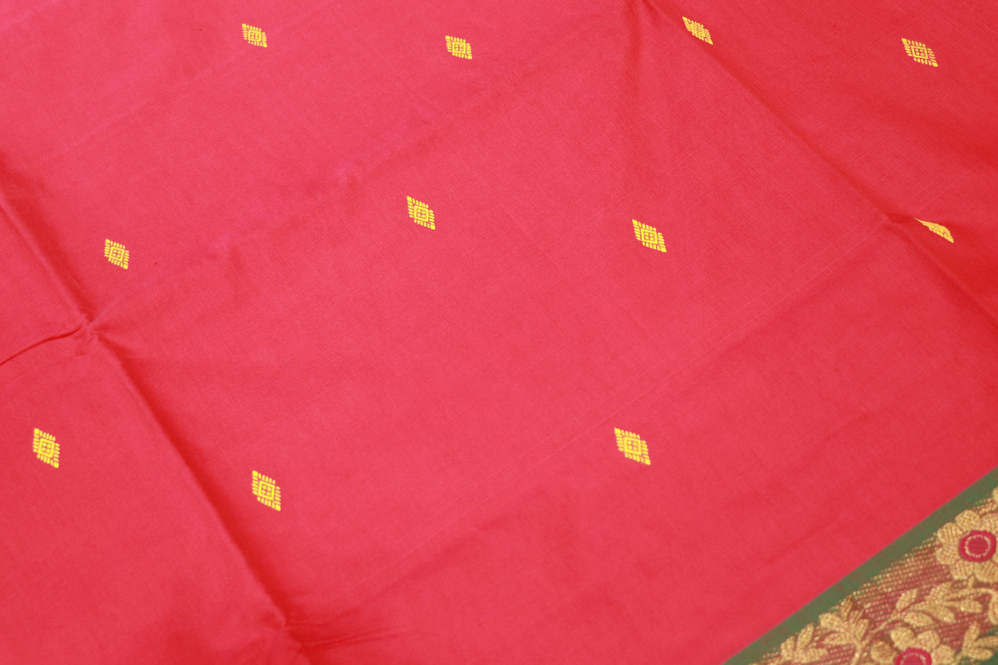 Cotton Saree Pink Colour