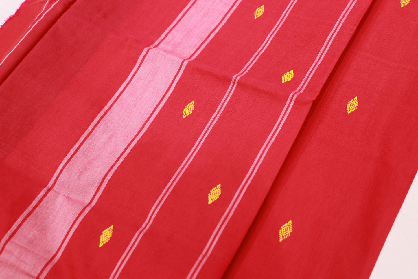 Cotton Saree Pink Colour