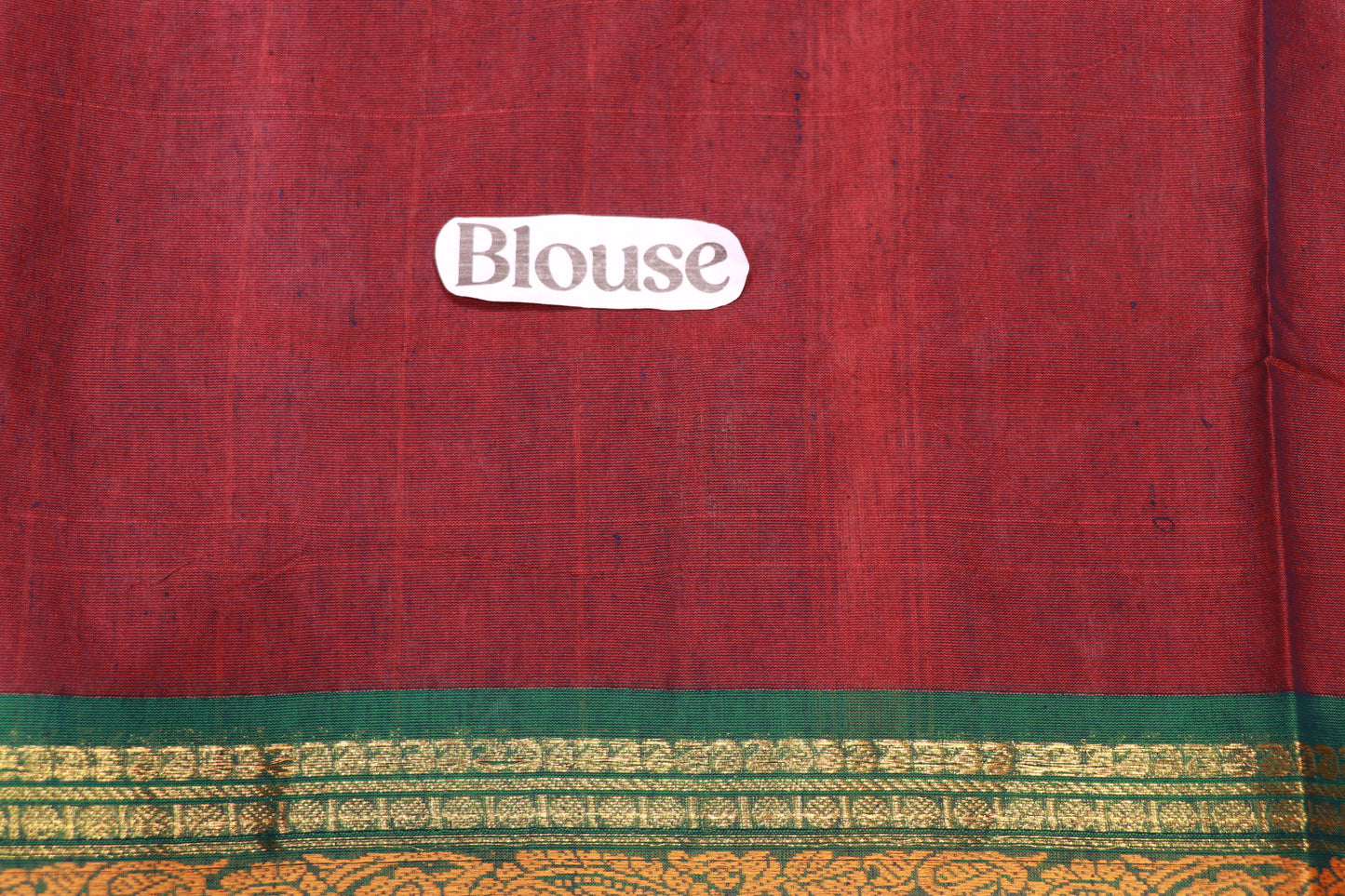 Cotton  Saree Maroon  Colour