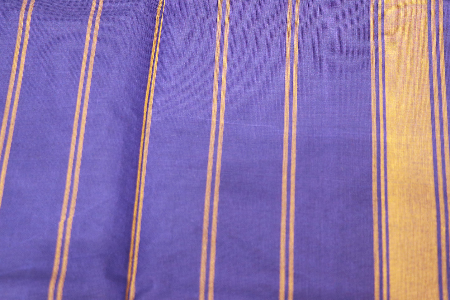 Cotton Saree  Blue Colour - Vaishali Silks