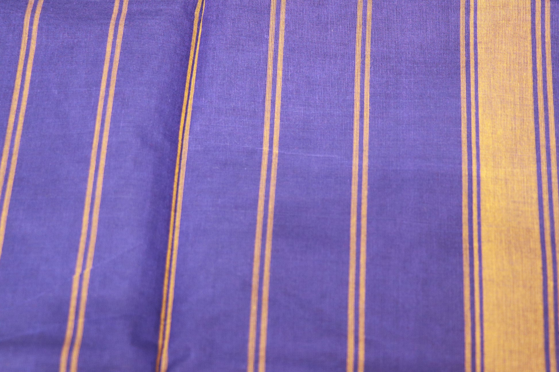 Cotton Saree  Blue Colour - Vaishali Silks