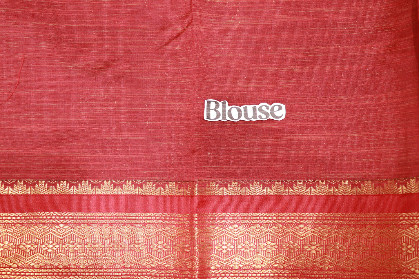 Cotton Saree Green  With red Colour - Vaishali Silks