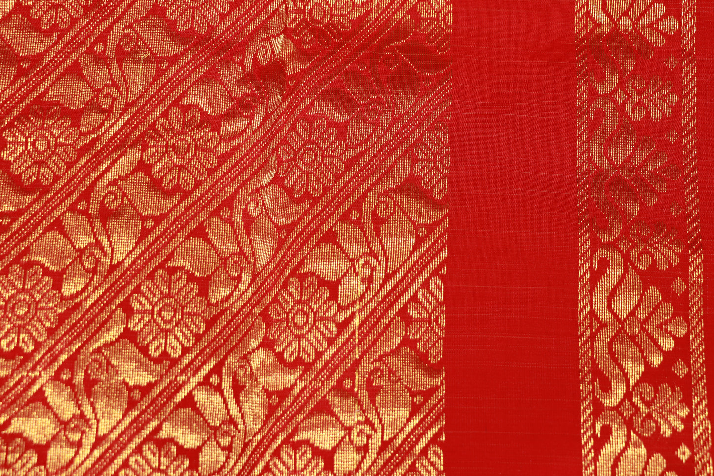 Silk Cotton Saree Blue  Colour