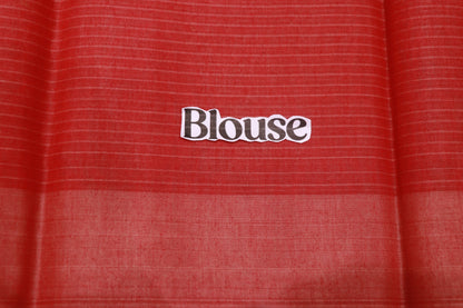 Silk  Cotton Saree  Peach  Colour - Vaishali Silks