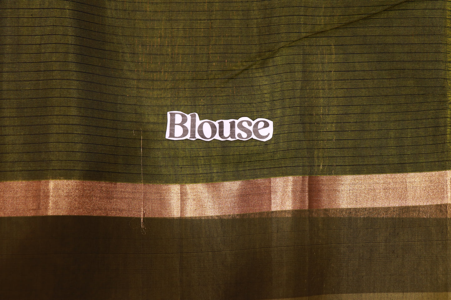 Silk Cotton Saree Green Colour - Vaishali Silks
