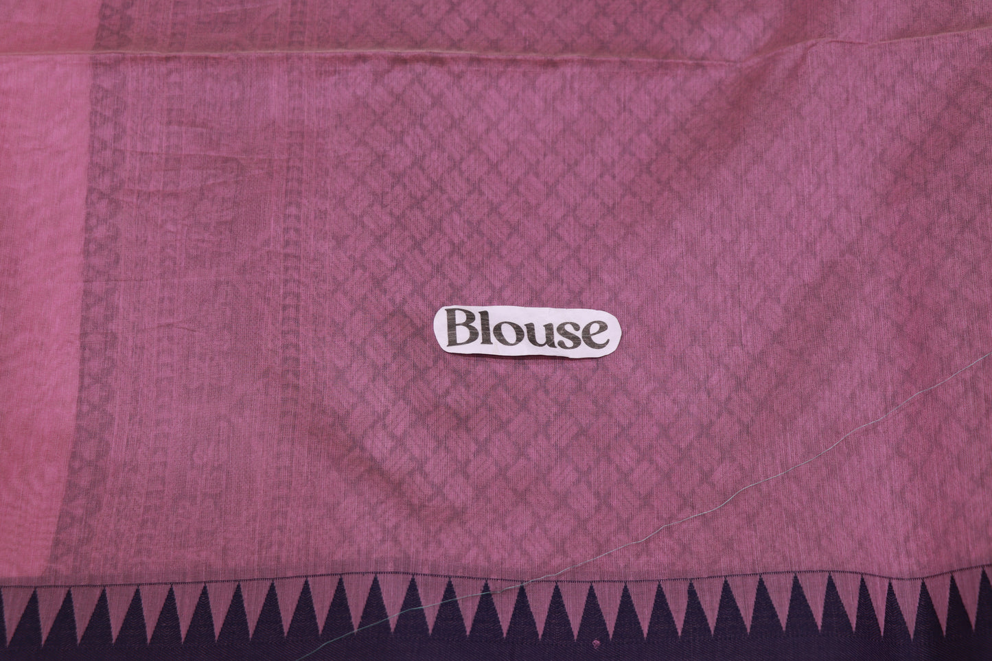 Silk Cotton Saree Baby  pink Colour