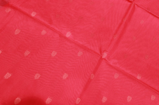 Silk Cotton Saree Pink  With Grey Colour - Vaishali Silks