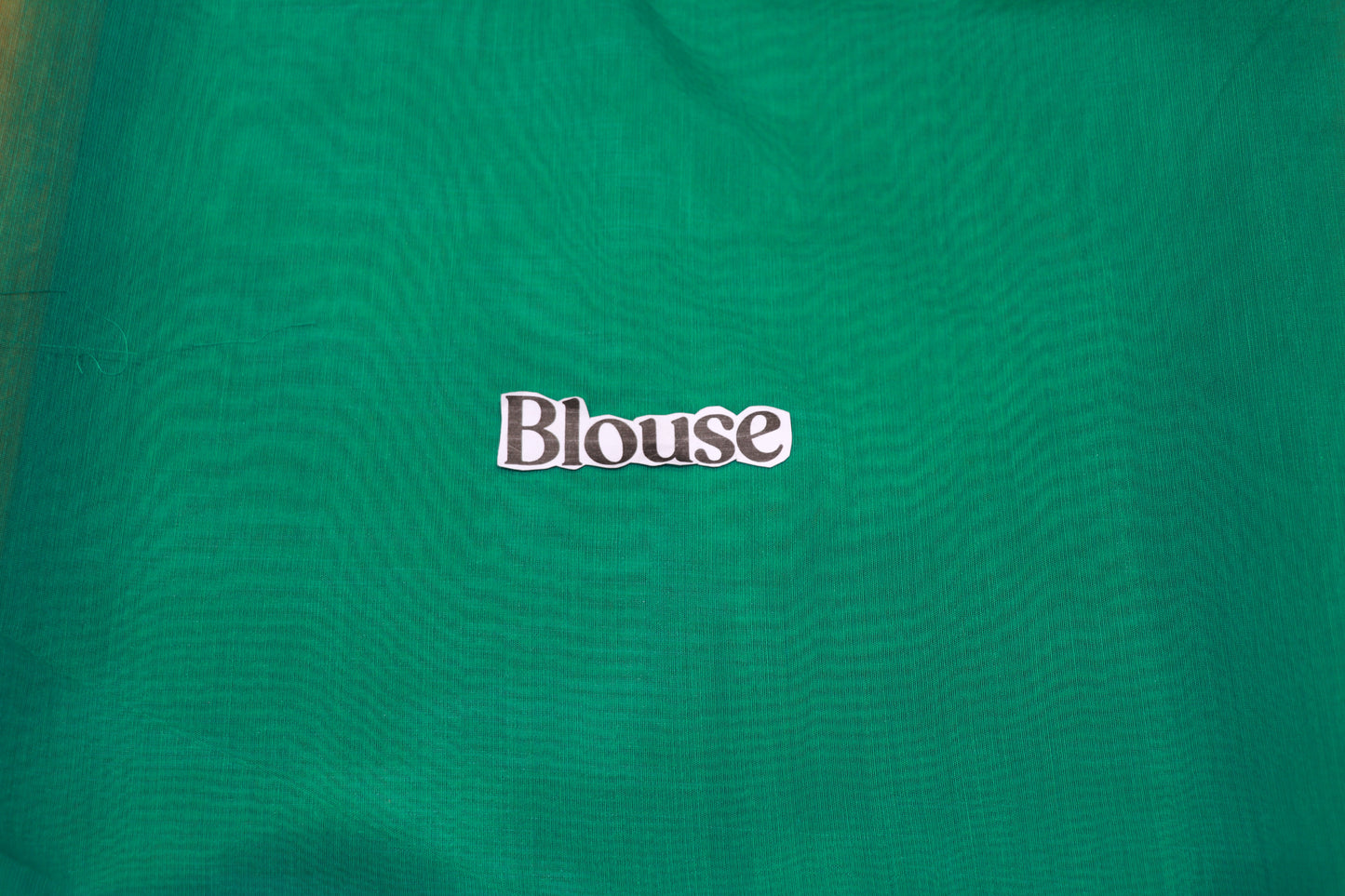 Silk Cotton  Saree  Yellow With  Ramar Green Collour - Vaishali Silks