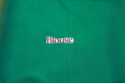 Silk Cotton  Saree  Yellow With  Ramar Green Collour - Vaishali Silks