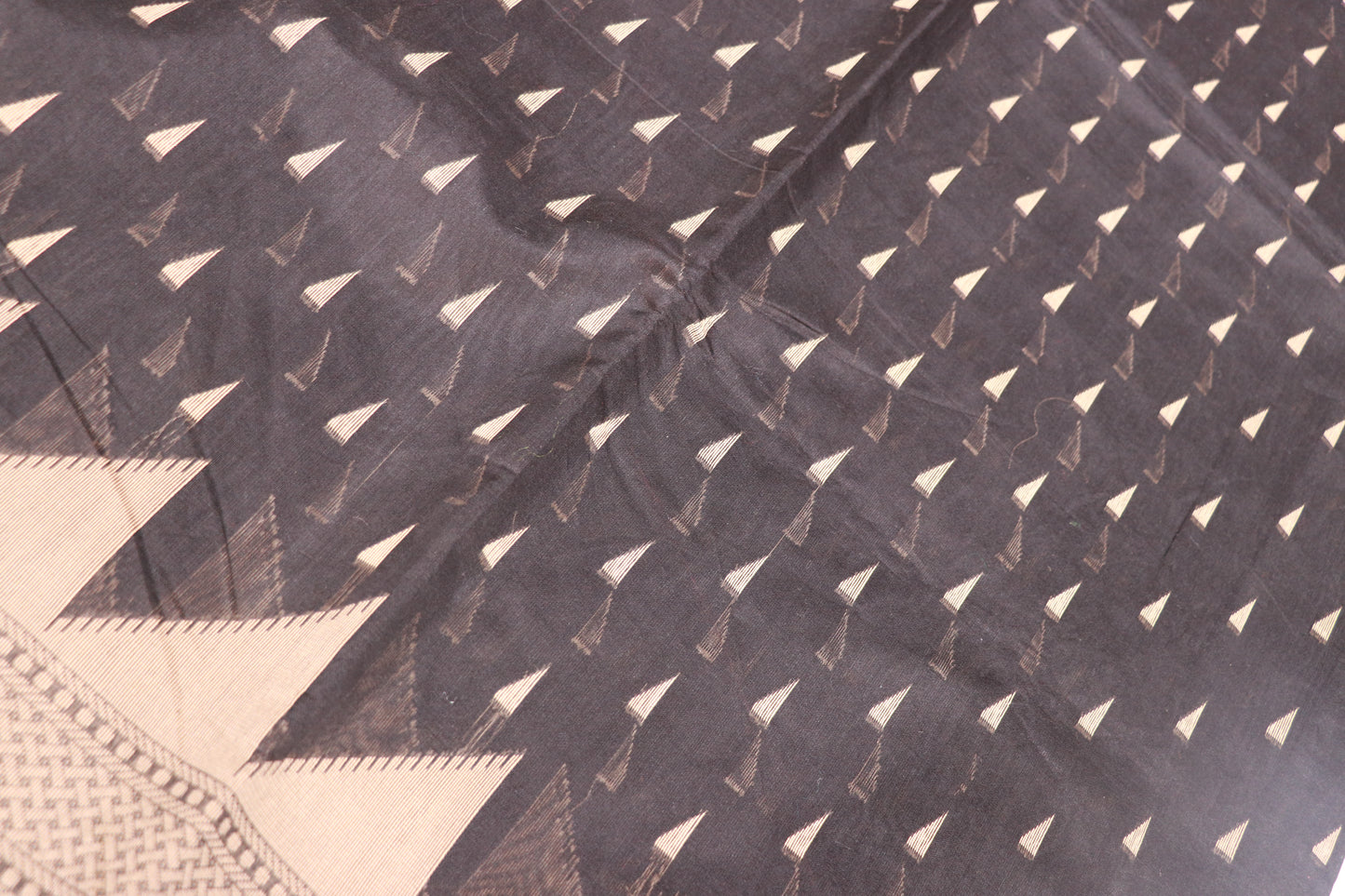 Silk Cotton  Saree  Black Colour