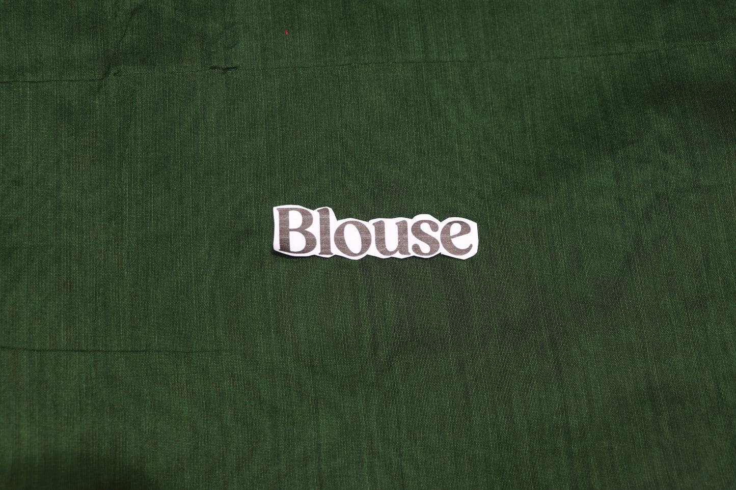 Silk Cotton  Saree Green  Colour - Vaishali Silks