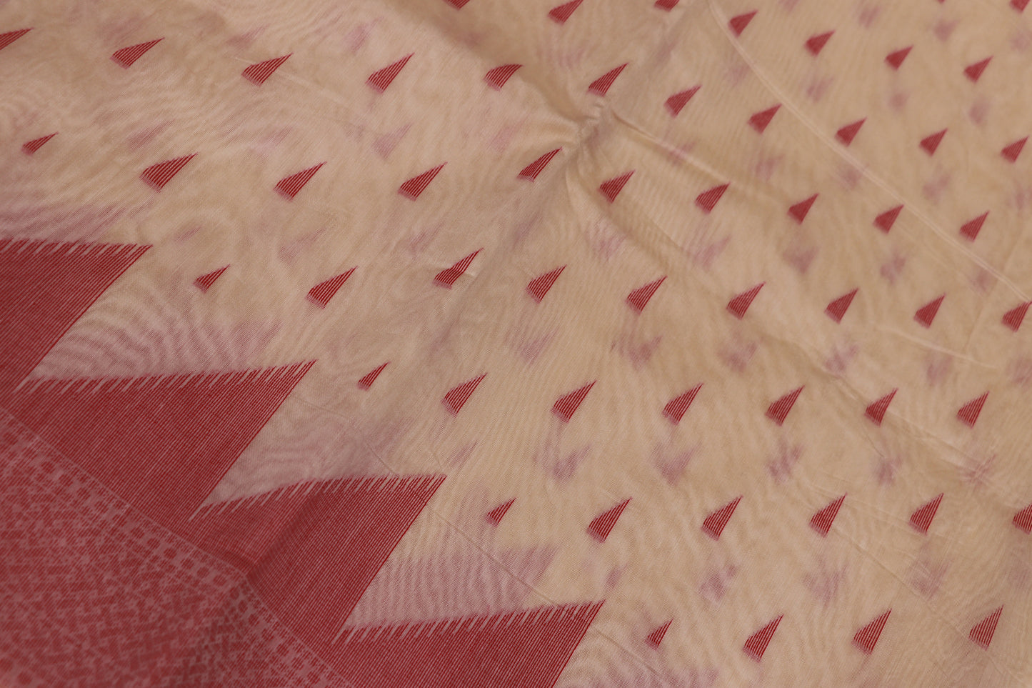 Silk Cotton Saree White Colour