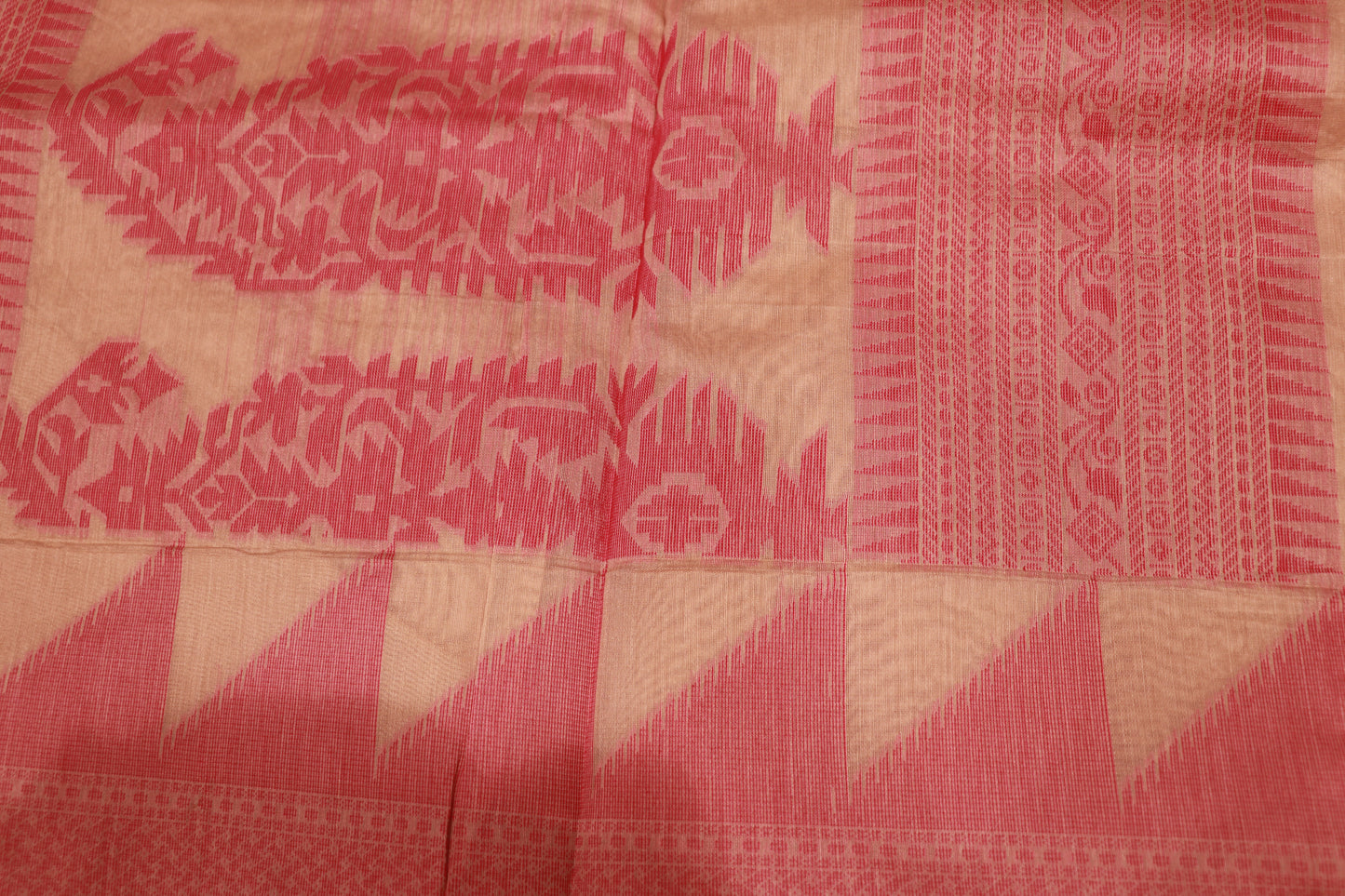 Silk cotton Saree  sandel Colour - Vaishali Silks