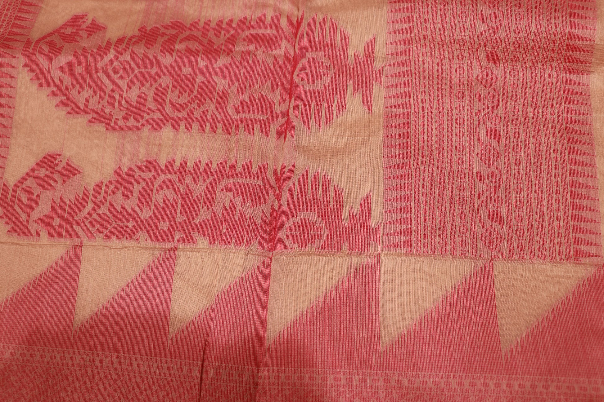 Silk cotton Saree  sandel Colour - Vaishali Silks