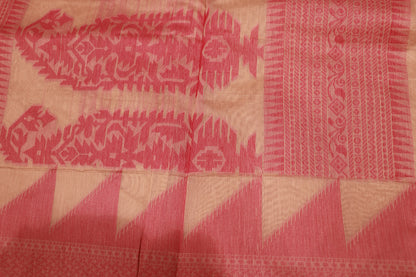 Silk cotton Saree  sandel Colour - Vaishali Silks
