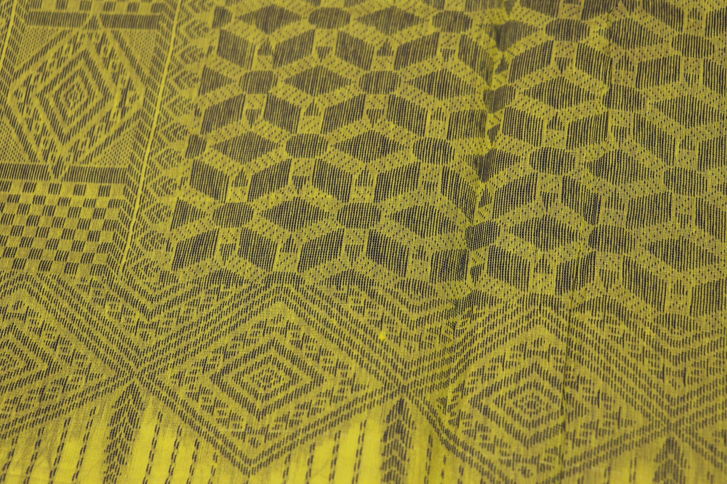 Silk Cotton Saree  Green  Colour - Vaishali Silks