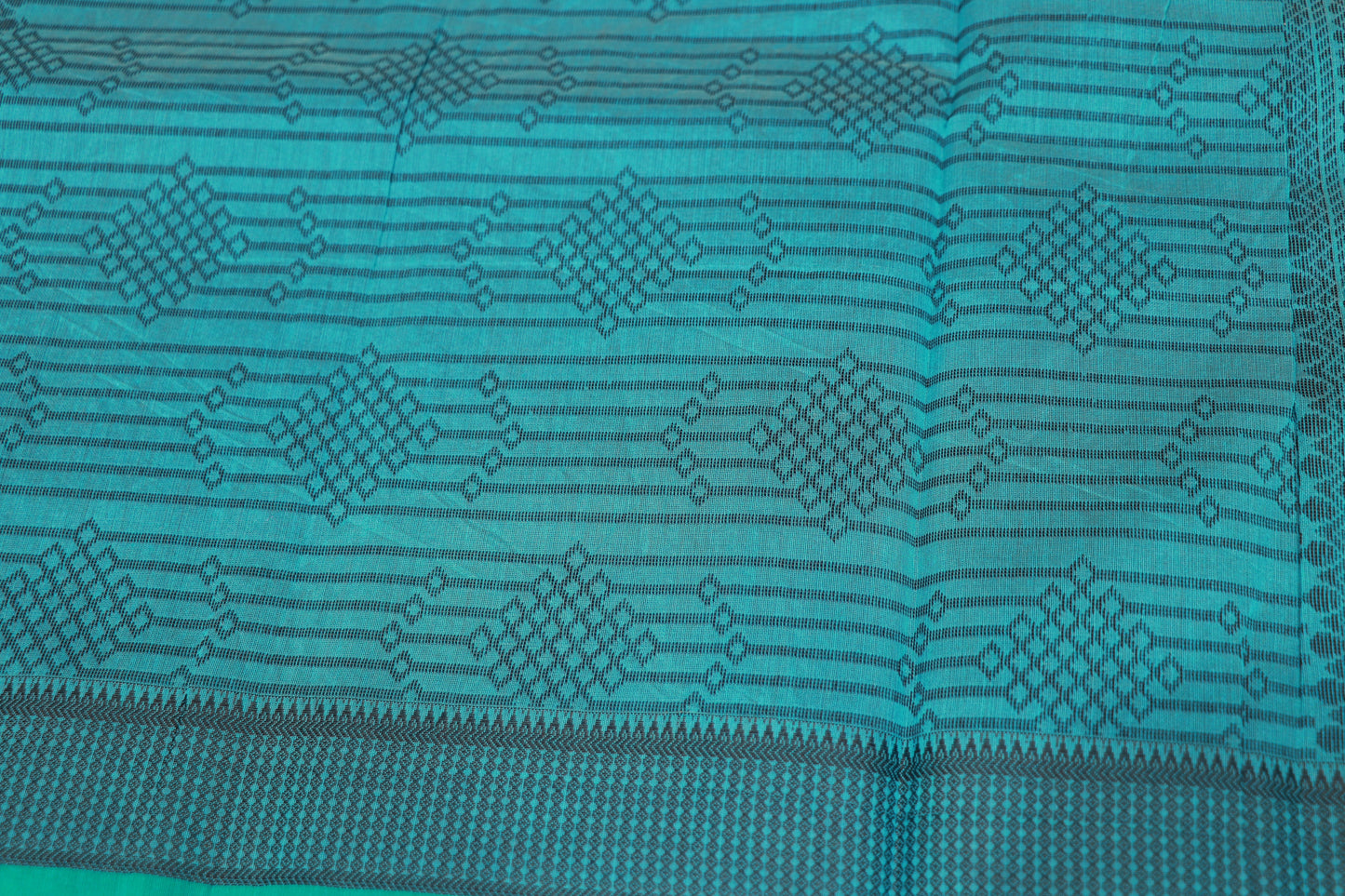 Silk Cotton Saree  Ramar Blue  Colour