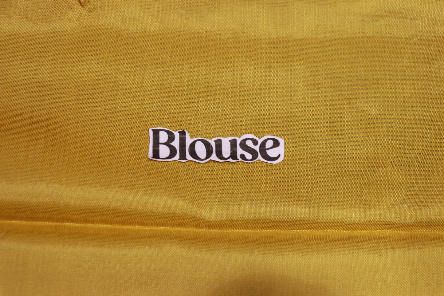 Bnana silk Blue With Mustard Cloure