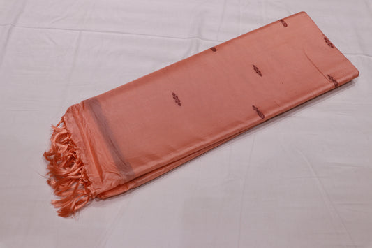 Banana Silk  Peach  With  Violt
