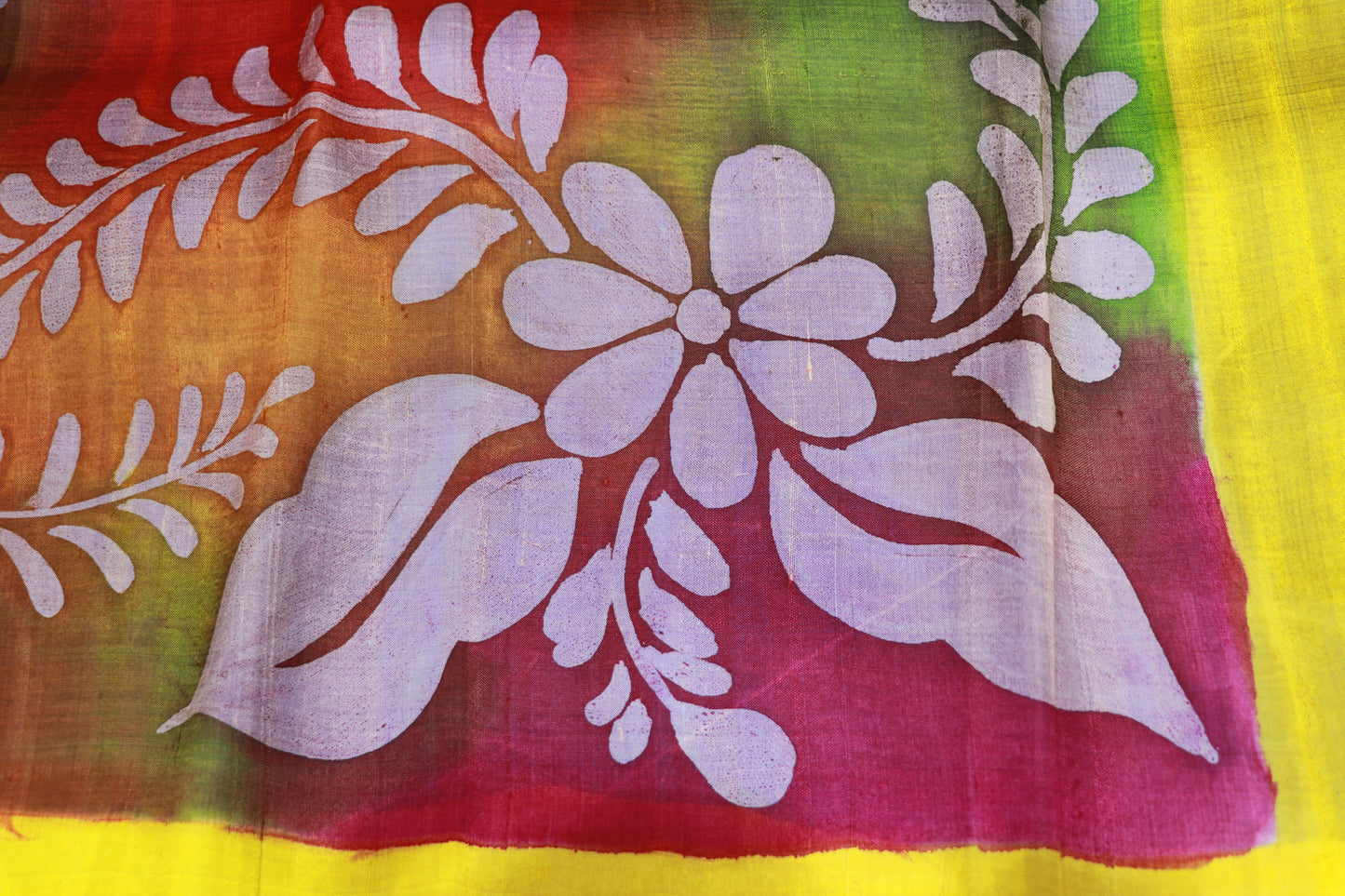 Pure Tusser Saree Blue Colour - Vaishali Silks