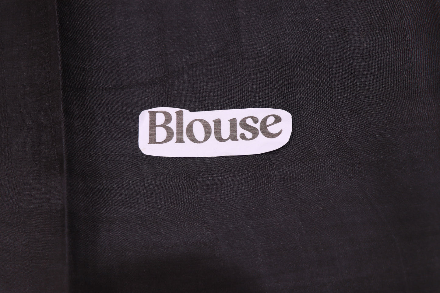 Pure Tusser Sree  Red With   Black Colour