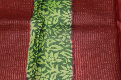 Pure Tusser Green Colour