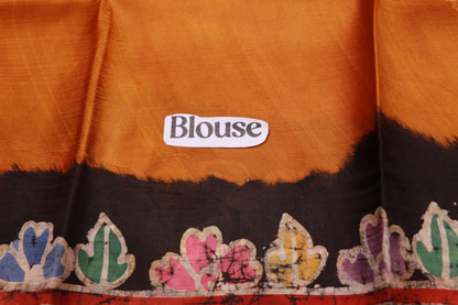 Pure  Tusser Mustard Colour