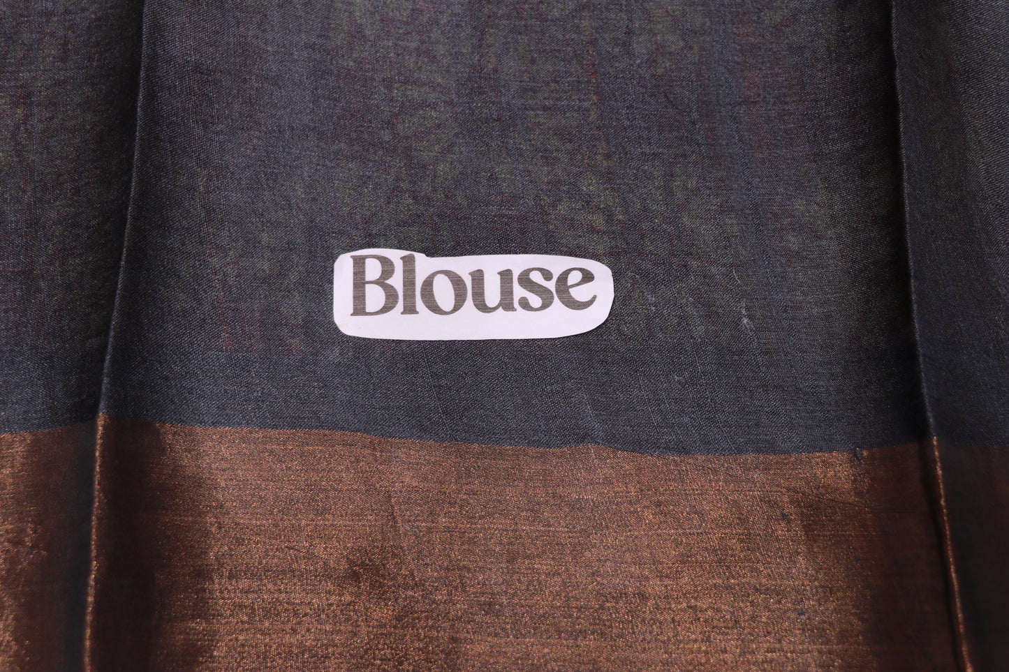 Pure  Tusser Red  With  Yellow  Colour