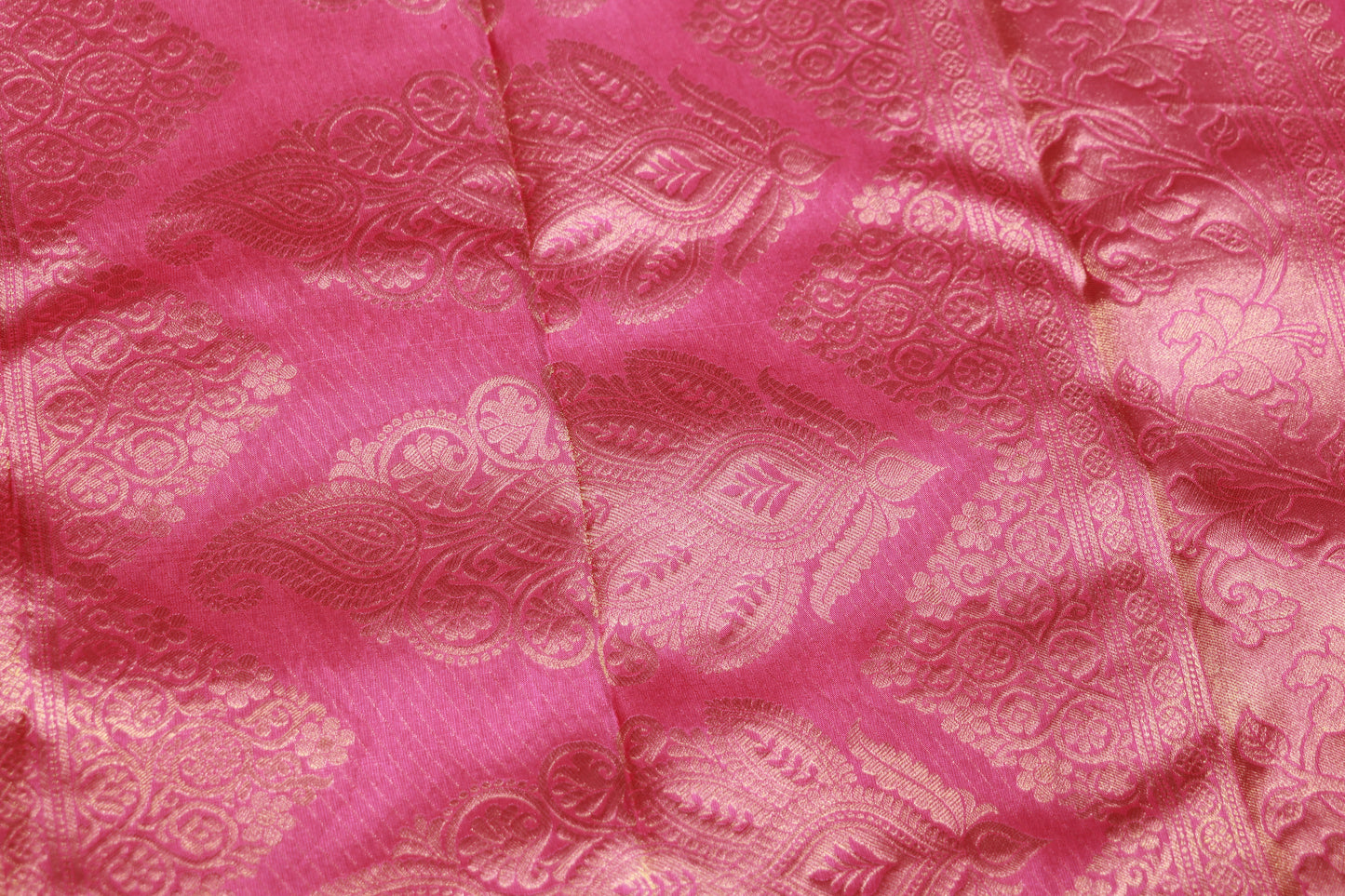 Pure Silk saree Pink  Colour