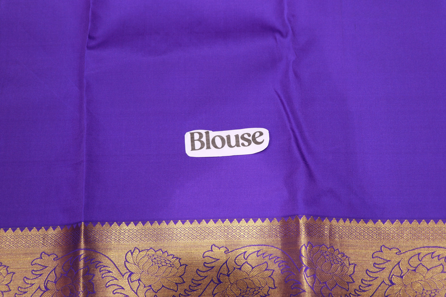 Pure Silk saree violet  Colour