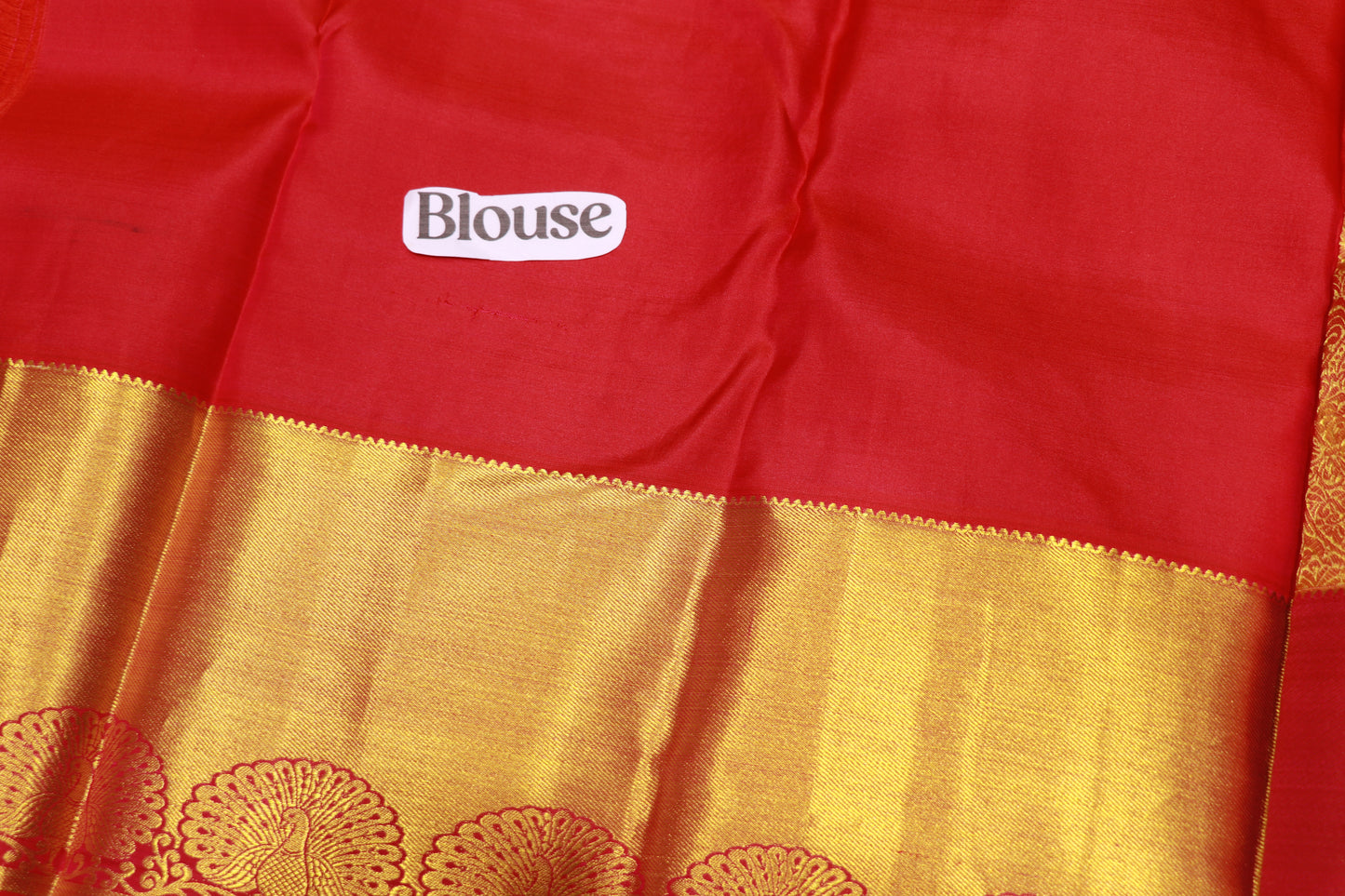 Pure Silk saree Yellow  With  Red Colour