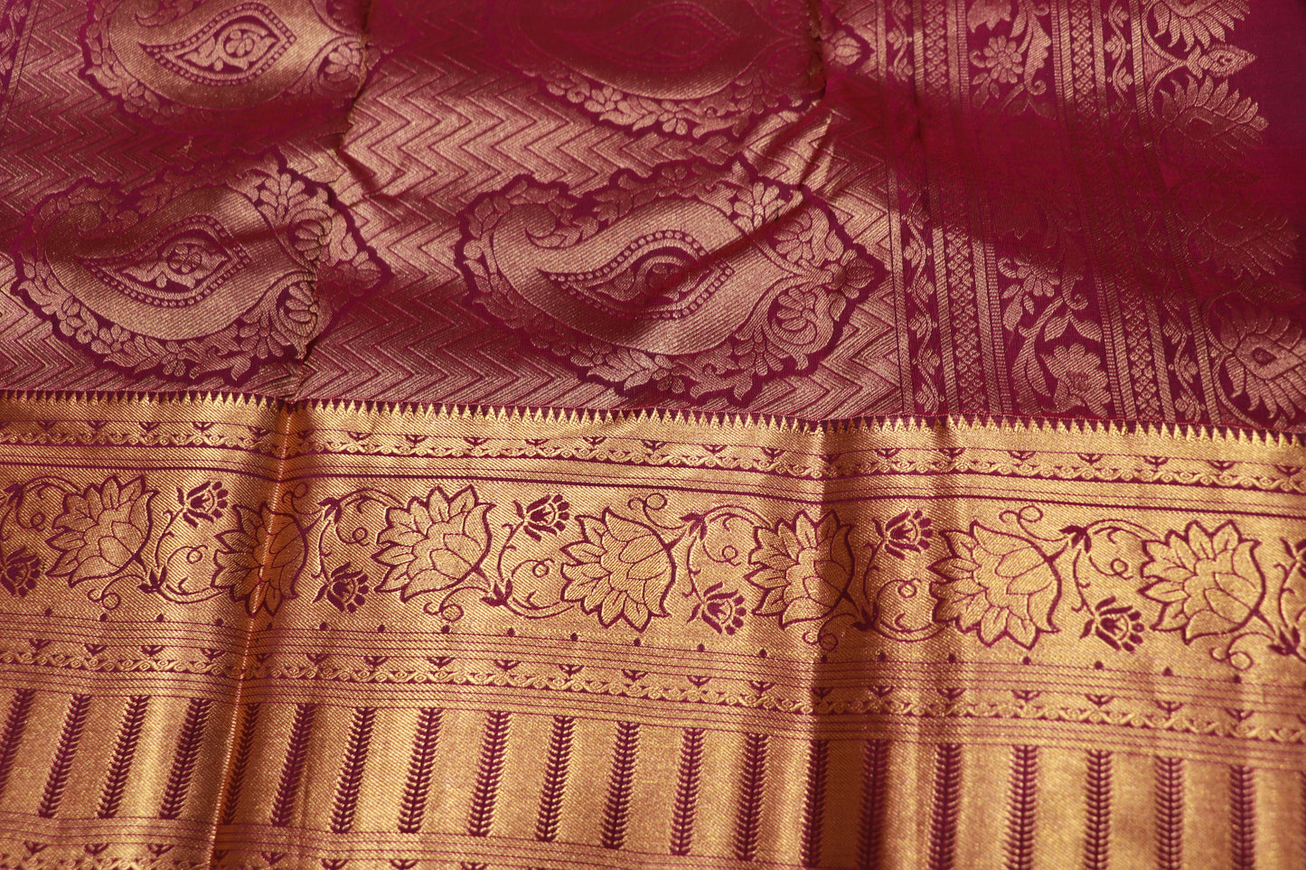 Pure Silk saree Blue Colour