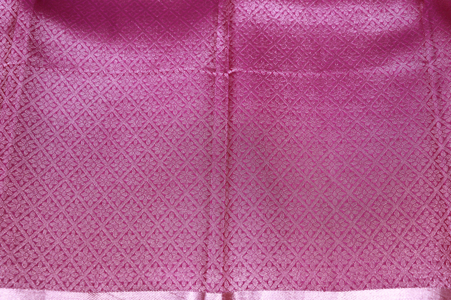 Pure  Silk Saree Purple With  Silver  Colour