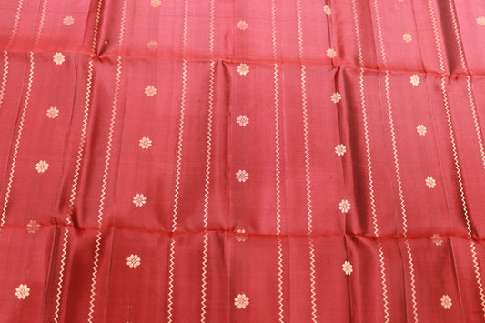 Pure Silk saree Red Colour