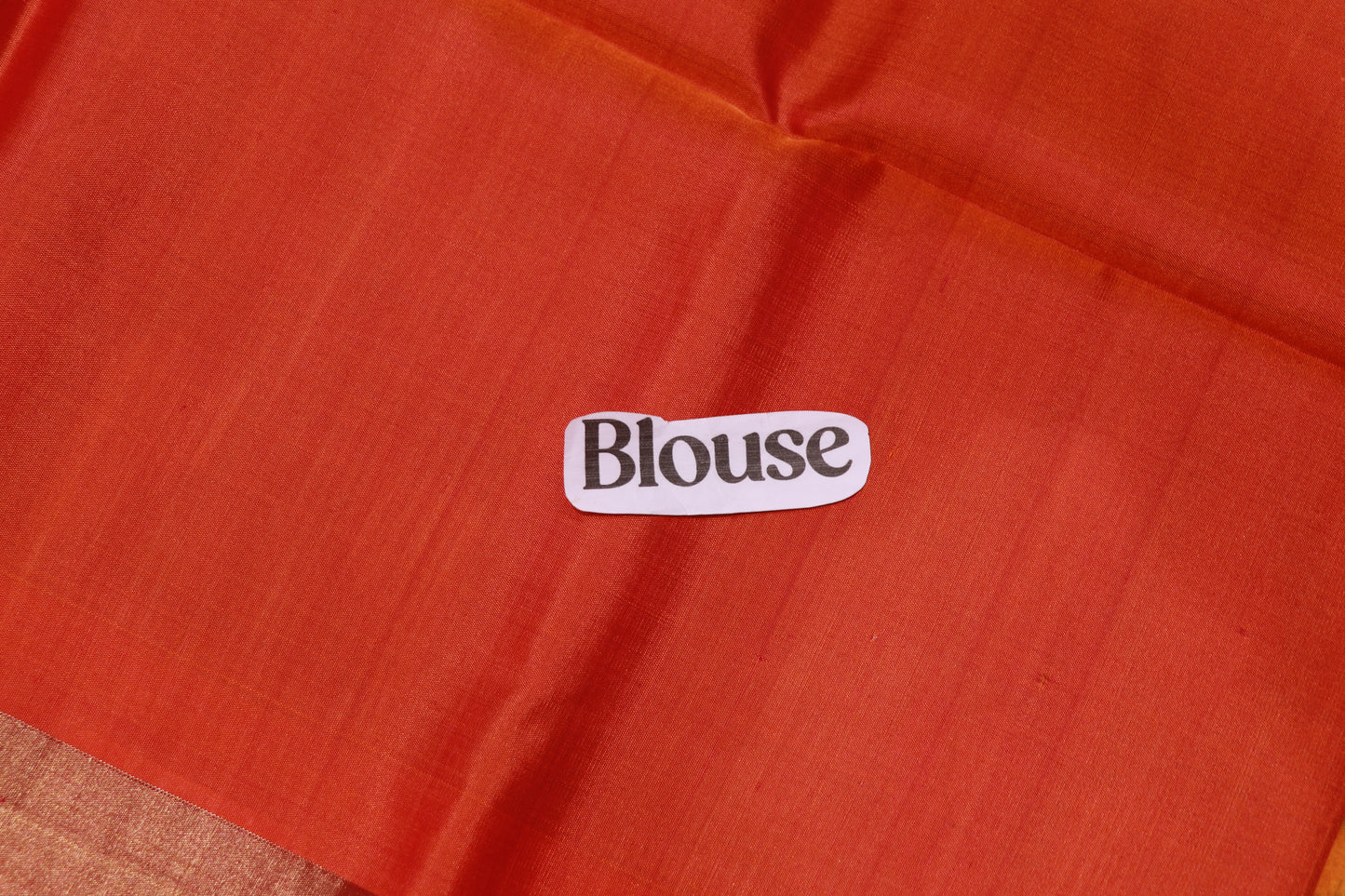 Pure Silk saree  Green With Orange Colour