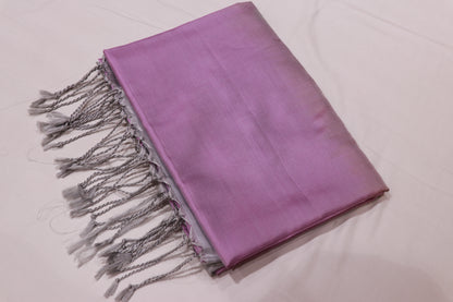 Pure Silk saree   Lavender colour