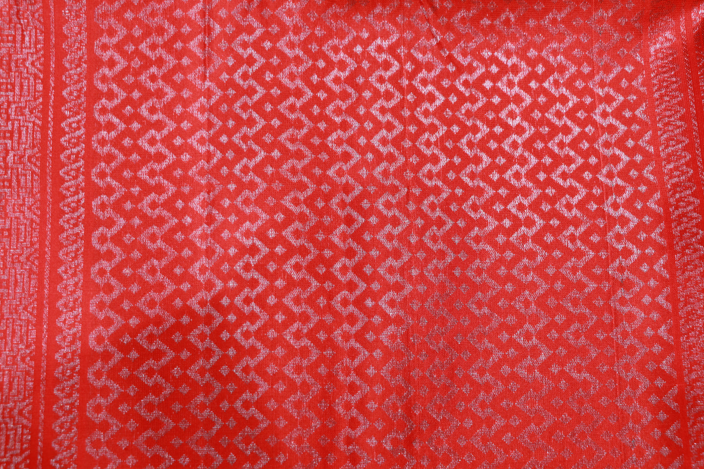Pure Silk saree  Red Colour
