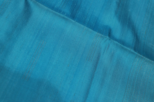Pure Silk saree  Blue Colour