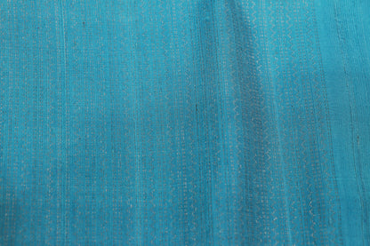 Pure Silk saree  Blue Colour