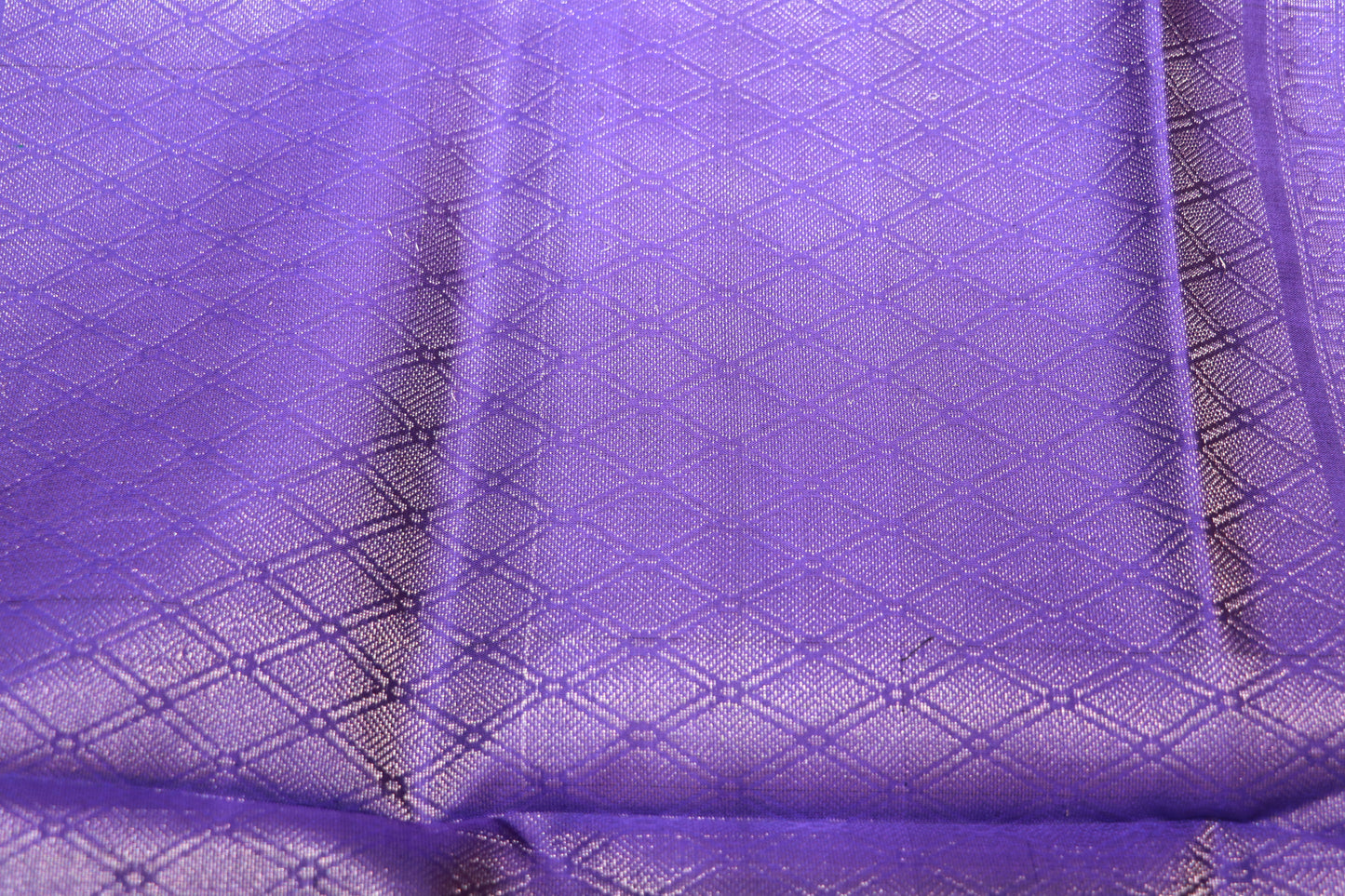 Pure Silk saree violet  colour