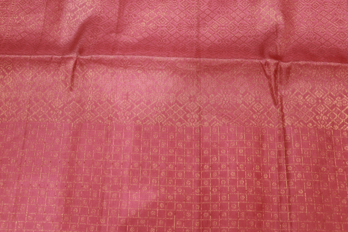 Pure Silk saree  Pink  Colour