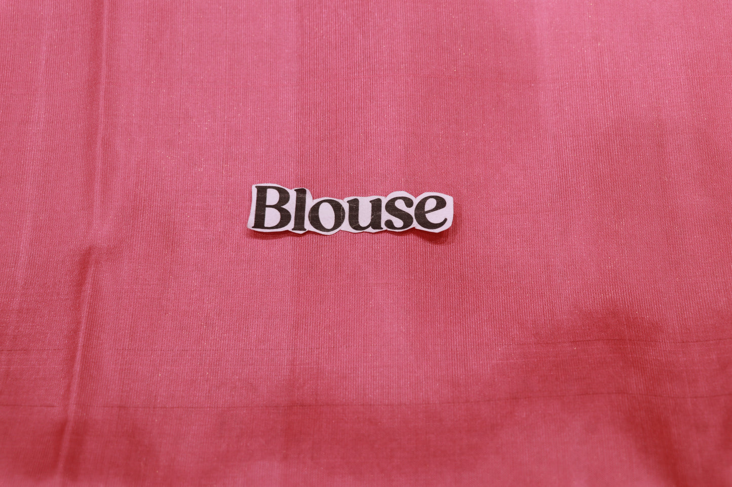 Pure Silk saree  Pink  Colour