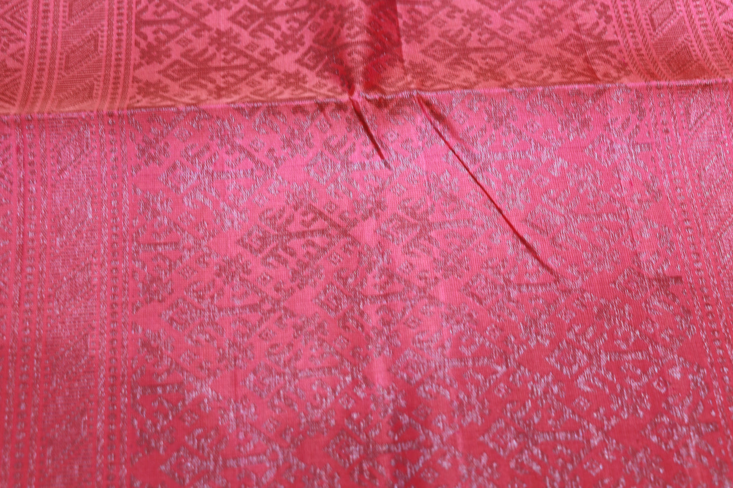 Pure Silk Saree Pink Colour