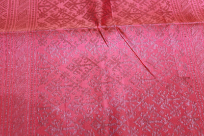 Pure Silk Saree Pink Colour